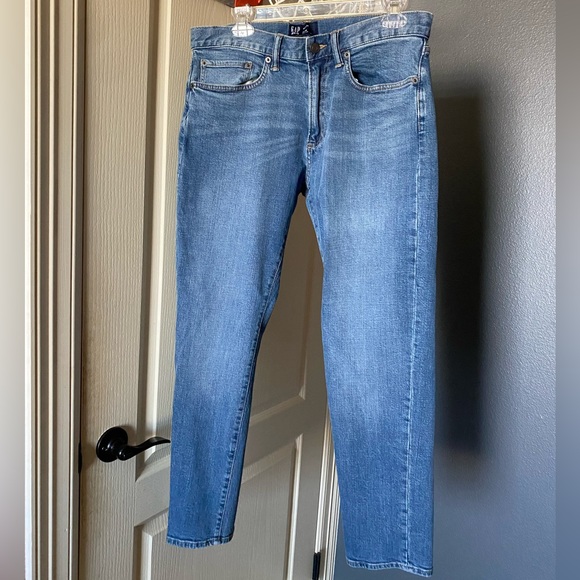 GAP Men’s Denim Jeans Slim 33x30 - Picture 6 of 8